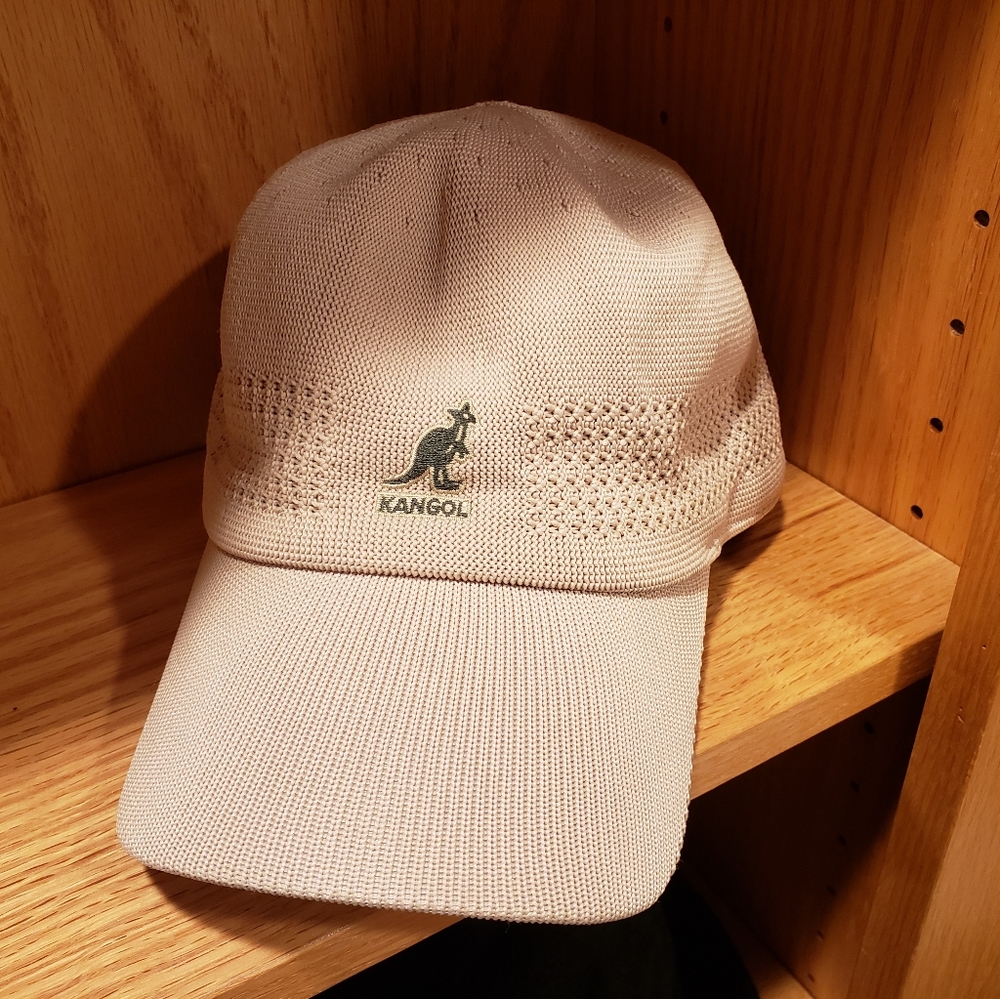 Vintage Kangol Ventair Space Cap - Beige/Large